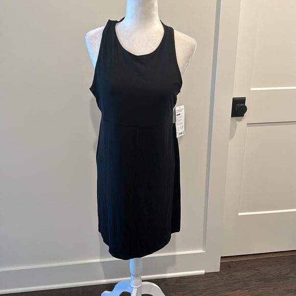 NWT Athleta Petite Santorini High Neck Dress Sz LP - Picture 2 of 7